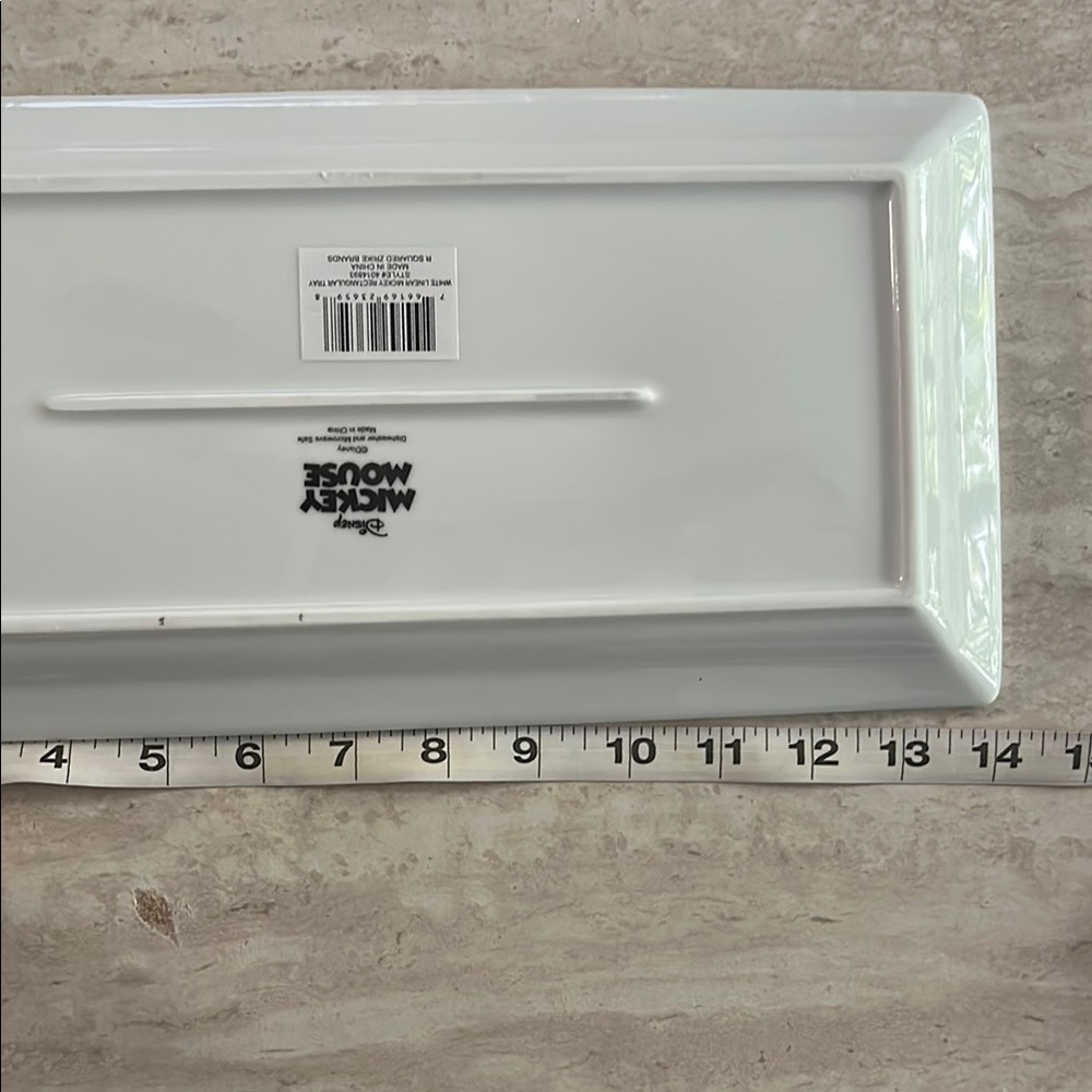 Mickey Mouse White Rectangular Tray - Picture 5 of 6